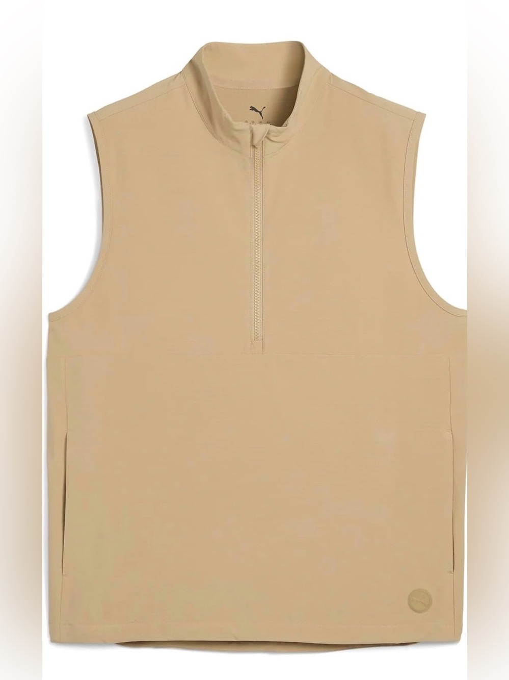 Puma Men’s Golf Vest With Ripguard - Tan - Large